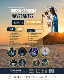 Cartaz Festa em honra de Nossa Senhora dos Navegantes 2026 - Salema