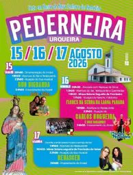 Cartaz Festa em honra de Nossa Senhora dos Remédios 2026 - Pederneira