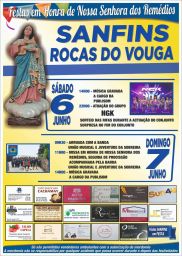 Cartaz Festa em honra de Nossa Senhora dos Remédios 2026 - Sanfins