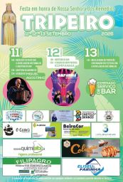Cartaz Festa em honra de Nossa Senhora dos Remédios 2026 - Tripeiro