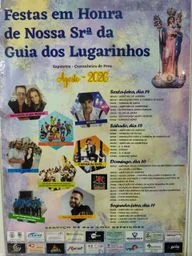 Cartaz Festa em honra de Nossa Srª da Guia dos Lugarinhos 2026 - Castanheira de Pera