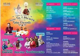Cartaz Festa em honra de Nossa Sr.ª das Mercês 2026 - São Vicente
