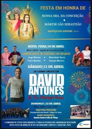 Cartaz Festa em honra de Nossa Sra. da Conceição e Mártir São Sebastião 2026 - Basto/Couto de Baixo