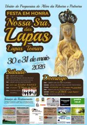 Cartaz Festa em honra de Nossa Sra. das Lapas 2026 - Lapas