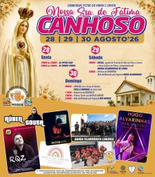 Cartaz Festa em honra de Nossa Sra. de Fátima 2026 - Canhoso