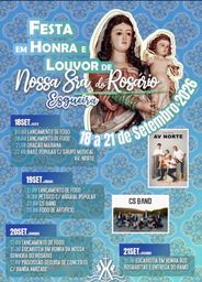Cartaz Festa em honra de Nossa Sra do Rosário 2026 - Esgueira