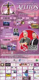 Cartaz Festa em honra de Nosso Senhor dos Aflitos 2026 - Cedovim