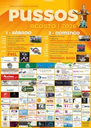 Cartaz Festa em honra de S. Estevão 2026 - Pussos