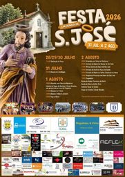Cartaz Festa em honra de S. José 2026 - Paredes