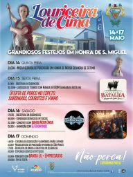 Cartaz Festa em honra de S. Miguel 2026 - Louriceira de Cima