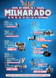 Cartaz Festa em honra de S. Miguel 2026 - Milharado