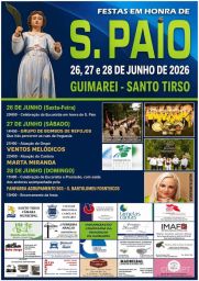 Cartaz Festa em honra de S. Paio 2026 - Guimarei