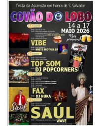 Cartaz Festa em honra de S. Salvador 2026 - Covão do Lobo