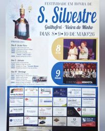 Cartaz Festa em honra de S. Silvestre 2026 - Guilhofrei