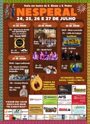 Cartaz Festa em honra de S. Simão e S. Pedro 2026 - Nesperal