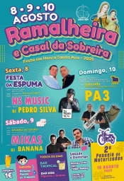Cartaz Festa em Honra de Santa Ana 2025 - Ramalheira