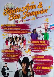 Cartaz Festa em honra de Santa Ana e São Joaquim 2026 - Barbudo