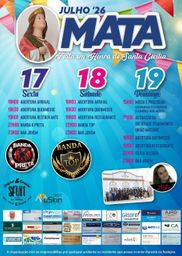 Cartaz Festa em honra de Santa Cecília 2026 - Mata