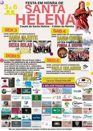 Cartaz Festa em honra de Santa Helena 2026 - Casais de Santa Helena