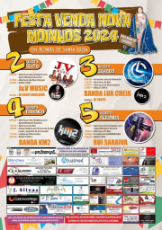 Cartaz Festa em Honra de Santa Luzia 2024 - Coimbra