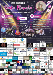 Cartaz Festa em Honra de Santa Marinha 2024 - Famalicão