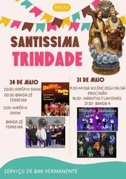 Cartaz Festa em honra de Santíssima Trindade 2026 - Bacal