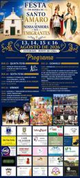 Cartaz Festa em honra de Santo Amaro 2026 - Estorãos
