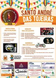 Cartaz Festa em honra de Santo André 2026 - Santo André das Tojeiras