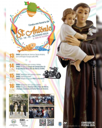 Cartaz Festa em Honra de Santo António 2024 - São Paio de Oleiros