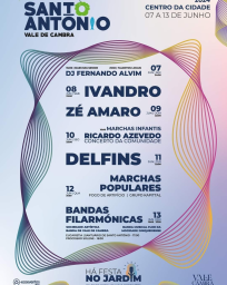 Cartaz Festa em Honra de Santo António 2024 - Vale de Cambra