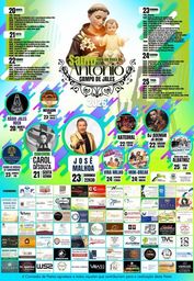 Cartaz Festa em honra de Santo António 2026 - Campo de Jales