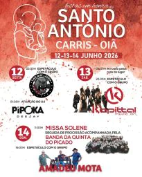 Cartaz Festa em honra de Santo António 2026 - Carris