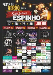 Cartaz Festa em honra de Santo António 2026 - Espinho