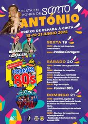 Cartaz Festa em honra de Santo António 2026 - Freixo de Espada à Cinta
