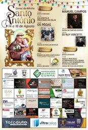 Cartaz Festa em honra de Santo António 2026 - Geraz do Minho