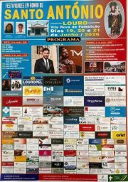 Cartaz Festa em honra de Santo António 2026 - Louro