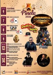 Cartaz Festa em honra de Santo António 2026 - Pinela