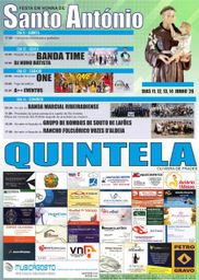 Cartaz Festa em honra de Santo António 2026 - Quintela