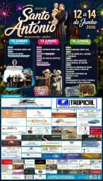 Cartaz Festa em honra de Santo António 2026 - Ribadouro