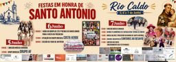 Cartaz Festa em honra de Santo António 2026 - Rio Caldo