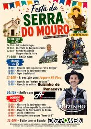 Cartaz Festa em honra de Santo António 2026 - Serra do Mouro