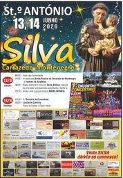 Cartaz Festa em honra de Santo António 2026 - Silva
