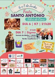 Cartaz Festa em honra de Santo António 2026 - Silvã de Cima