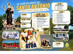 Cartaz Festa em honra de Santo António 2026 - Termas S. Vicente