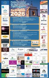 Cartaz Festa em honra de Santo António 2026 - Terrugem