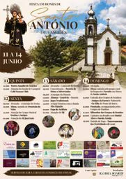 Cartaz Festa em honra de Santo António 2026 - Vascões