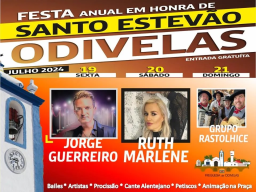 Cartaz Festa em Honra de Santo Estevão 2024 - Odivelas