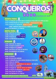 Cartaz Festa em honra de Santo Ildefonso 2026 - Conqueiros