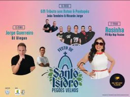 Cartaz Festa em honra de Santo Isidro 2026 - Pegões Velhos