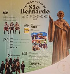 Cartaz Festa em honra de São Bernardo 2026 - Aveiro